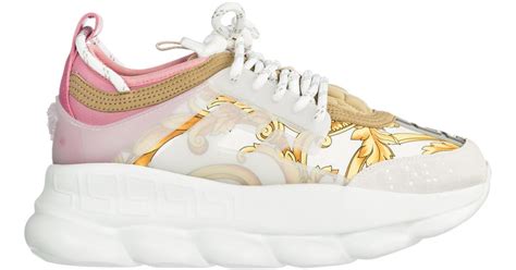 sneakers donna rosa versace|versace shoes.